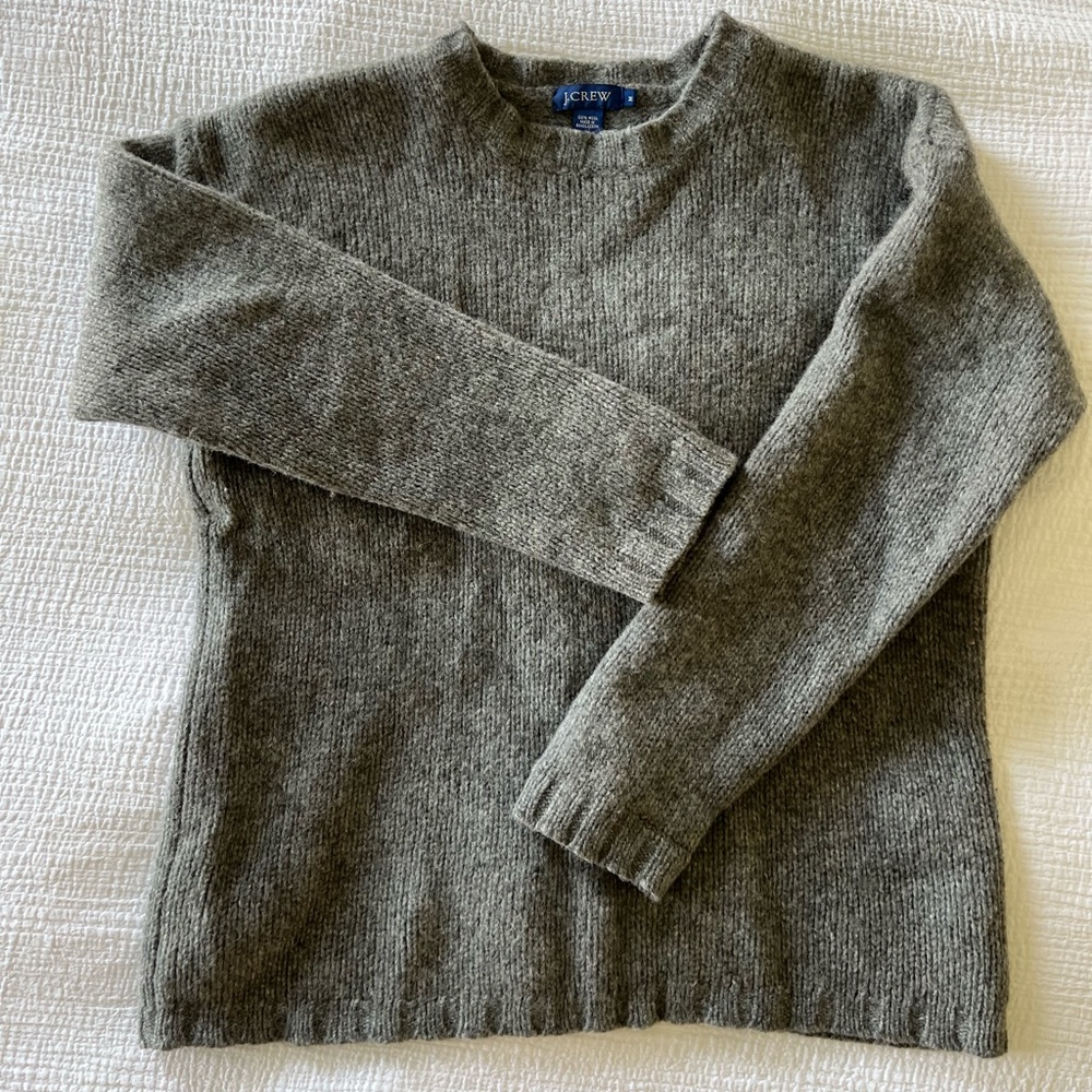 100% Wool J. Crew Sweater
